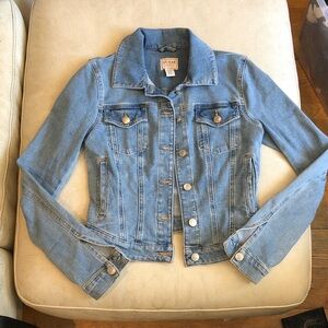 Guess blue denim jean jacket